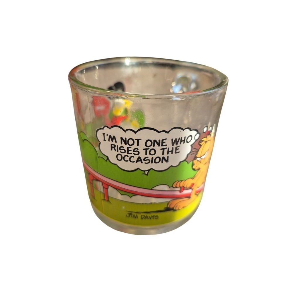 Vintage‎ Garfield McDonald's Glasses 1978 1979 1980 Set of 2 Jim Davis - Picture 3 of 9